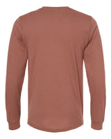 BELLA+CANVAS 3501 Chestnut - back, blank shirt