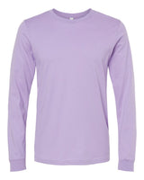 BELLA+CANVAS 3501 Dark Lavender - front, blank shirt