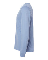 BELLA+CANVAS 3501 Lavender Blue - side, blank shirt