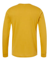 BELLA+CANVAS 3501 Mustard - back, blank shirt
