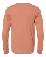 BELLA+CANVAS 3501 Terracotta - back, blank shirt