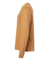 BELLA+CANVAS 3501 Toast - side, blank shirt