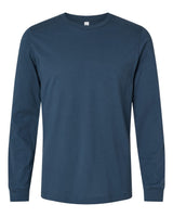 BELLA+CANVAS 3501 Vintage Navy - front, blank shirt