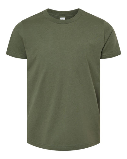 Youth Standard Tee in Military Green