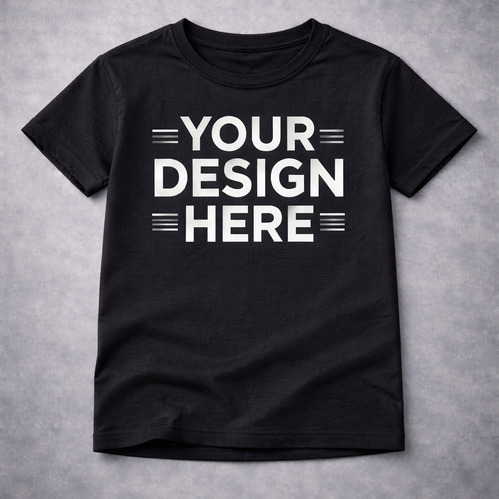 Bring Your Own Design - Custom Tee Toddler Sizes