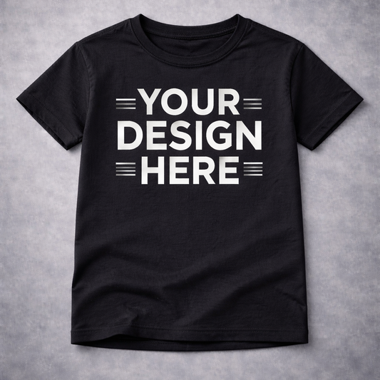 Bring Your Own Design - Custom Tee Toddler Sizes