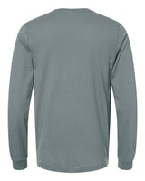 BELLA+CANVAS 3501 Blue Storm - back, blank shirt