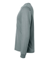 BELLA+CANVAS 3501 Blue Storm - side, blank shirt