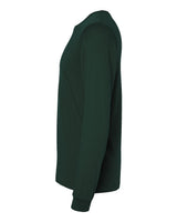 BELLA+CANVAS 3501 Forest - side, blank shirt