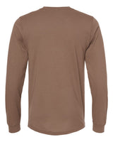 BELLA+CANVAS 3501 Vintage Brown - back, blank shirt