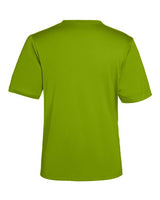 CORE365 CE10 Acid Green performance shirt - Back view