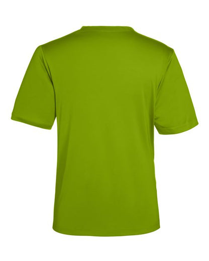 CORE365 CE10 Acid Green performance shirt - Back view