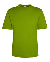 CORE365 CE10 Acid Green performance shirt - Front view