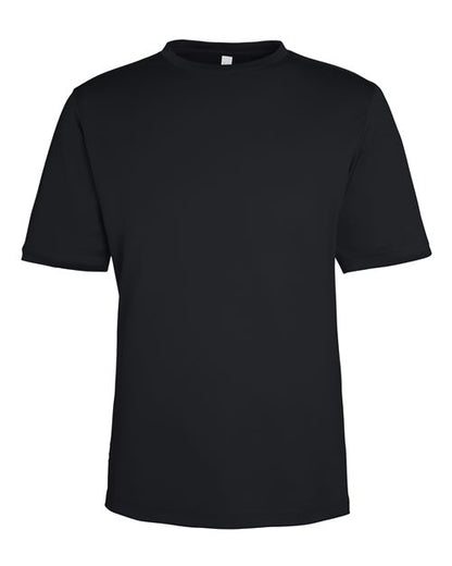 CORE365 CE10 Black performance shirt - Front view