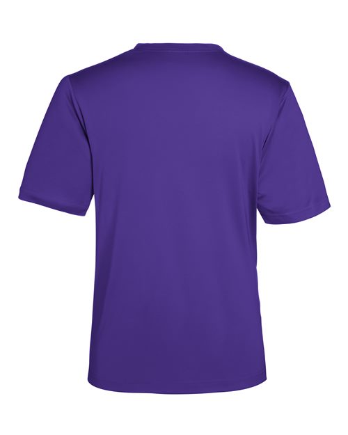 CORE365 CE10 Campus Purple performance shirt - Back view