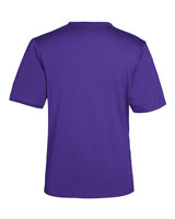 CORE365 CE10 Campus Purple performance shirt - Back view