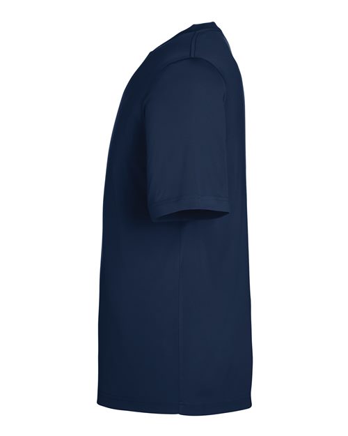 CORE365 CE10 Classic Navy performance shirt - Sleeve and side view