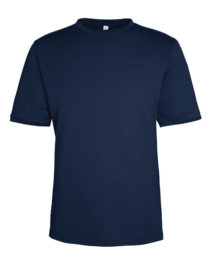 Drift Embroidered Performance Shirt in Classic Navy