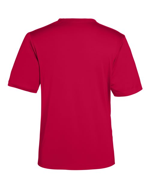 CORE365 CE10 Classic Red performance shirt - Back view
