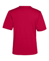 CORE365 CE10 Classic Red performance shirt - Back view