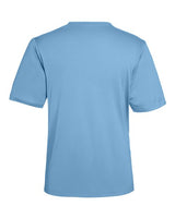 CORE365 CE10 Columbia Blue performance shirt - Back view