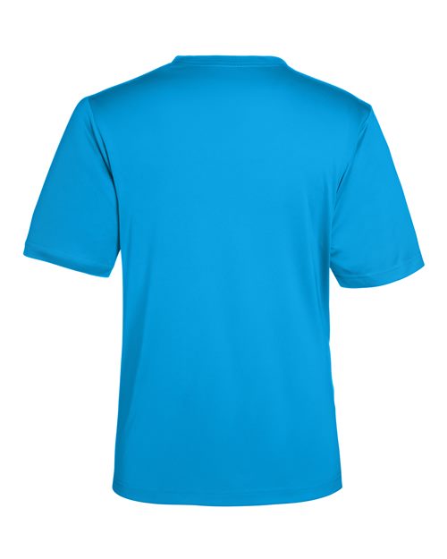CORE365 CE10 Electric Blue performance shirt - Back view