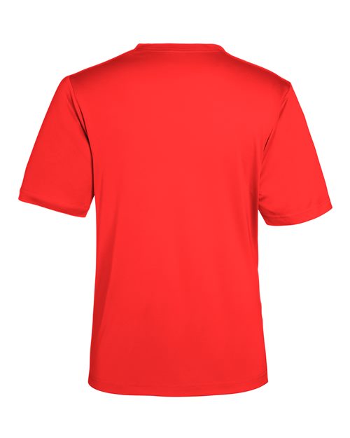 CORE365 CE10 Marina Red performance shirt - Back view