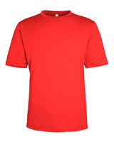 CORE365 CE10 Marina Red performance shirt - Front view