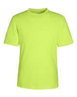 CORE365 CE10 Safety Yellow performance shirt - Front view