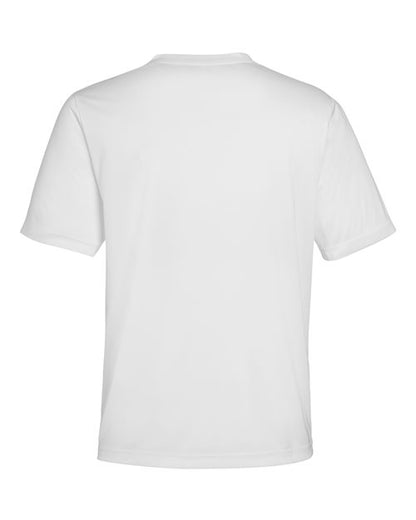 CORE365 CE10 White performance shirt - Back view