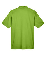 CORE365 88181 Acid Green polo - Back view