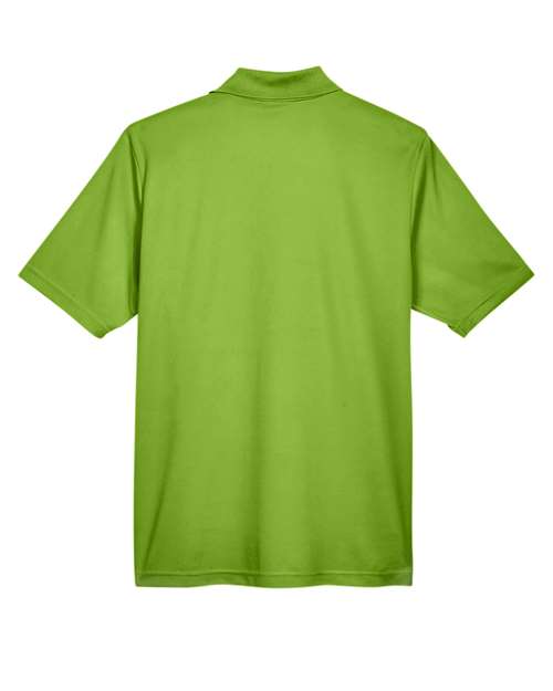 CORE365 88181 Acid Green polo - Back view