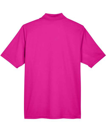 CORE365 88181 Bright Magenta polo - Back view