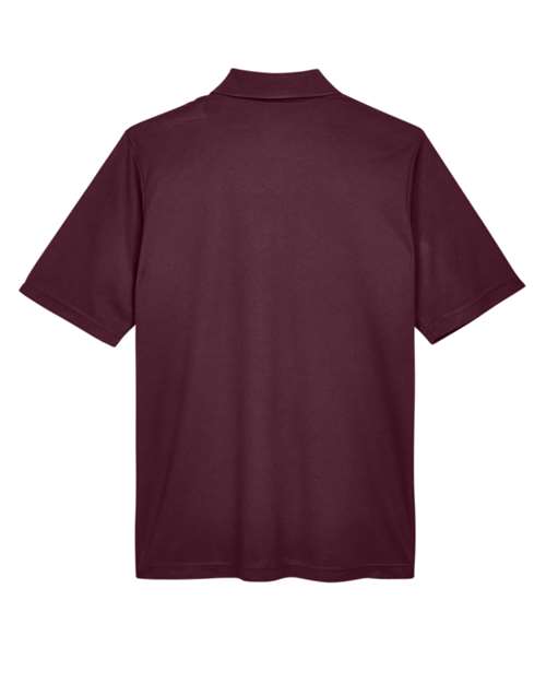 CORE365 88181 Burgundy polo - Back view