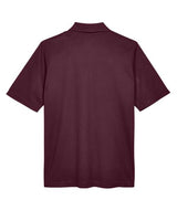 CORE365 88181 Burgundy polo - Back view