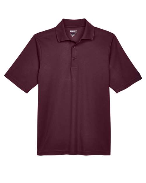 CORE365 88181 Burgundy polo - Front view