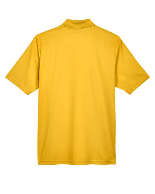 CORE365 88181 Campus Gold polo - Back view