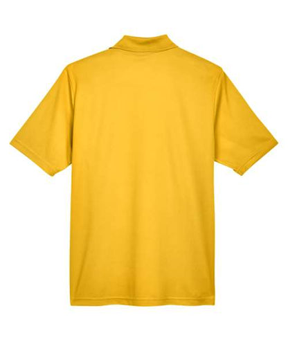 CORE365 88181 Campus Gold polo - Back view
