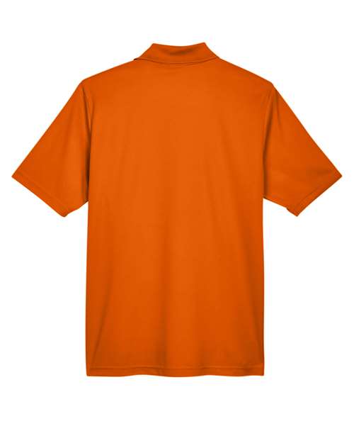 CORE365 88181 Campus Orange polo - Back view