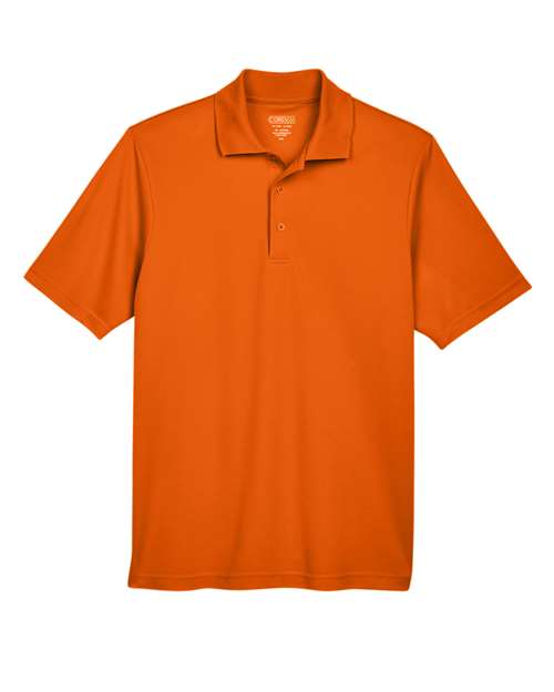 CORE365 88181 Campus Orange polo - Front view