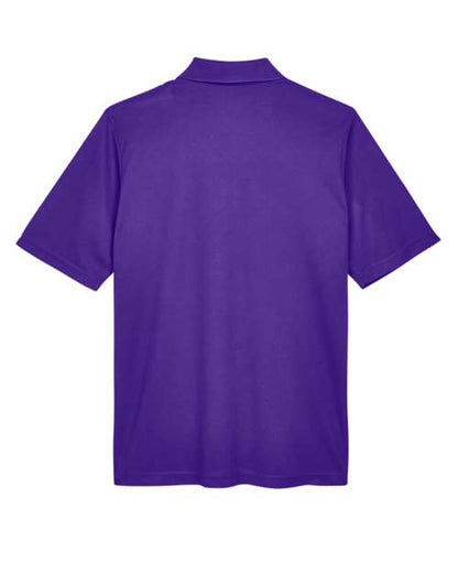 CORE365 88181 Campus Purple polo - Back view