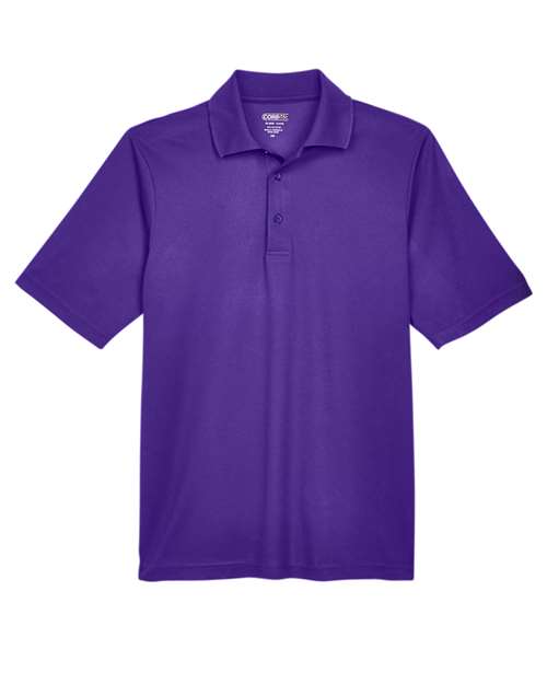 CORE365 88181 Campus Purple polo - Front view