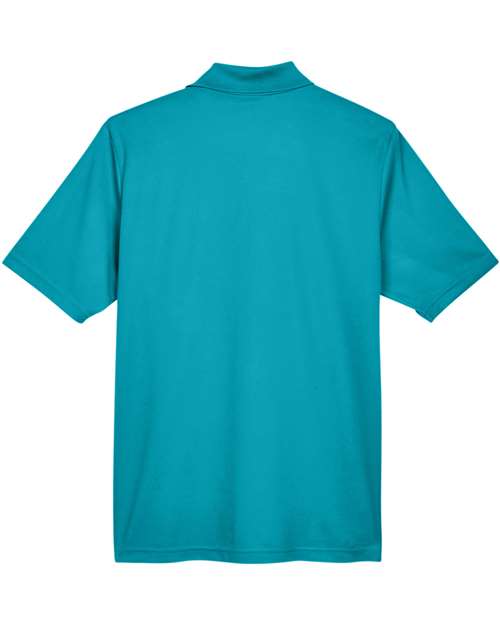 CORE365 88181 Clear Teal polo - Back view