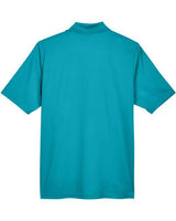 CORE365 88181 Clear Teal polo - Back view