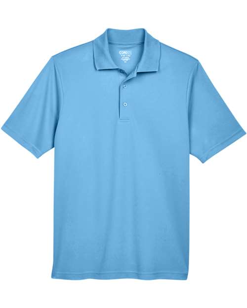CORE365 88181 Columbia Blue polo - Front view