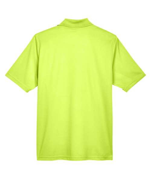 CORE365 88181 Safety Yellow polo - Back view