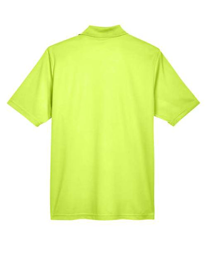 CORE365 88181 Safety Yellow polo - Back view