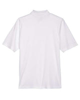CORE365 88181 White polo - Back view
