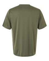CORE365 CE10 Military Green performance shirt - Back view