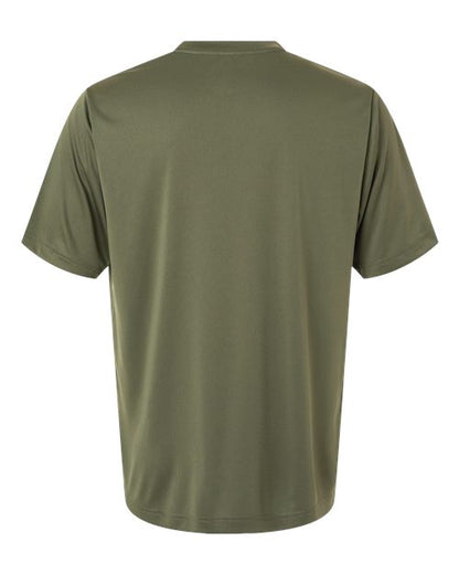 CORE365 CE10 Military Green performance shirt - Back view
